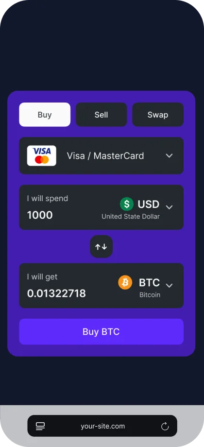 #6F3FFC illustration